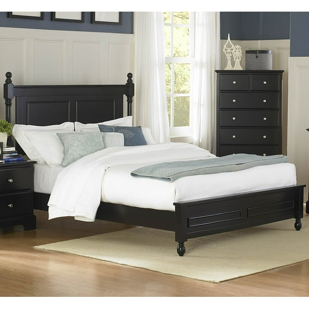 Homelegance Morelle Poster Bed in Black - (Queen)