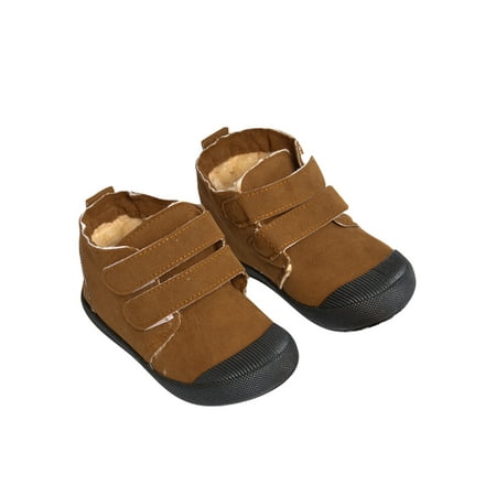 Fangasis Girls Breathable Snow Boots Plush Lining Casual Winter Shoes Walking Comfort Magic Tape Shoe Brown 6.5C
Fangasis Girls Breathable Snow Boots Plush Lining Casual Winter Shoes Walking Comfort Magic Tape Shoe Brown 6.5C
