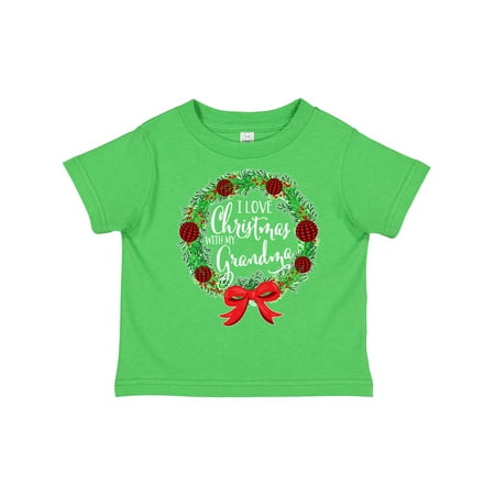 Inktastic I Love Christmas with My Grandma Wreath Gift Toddler Boy or Toddler Girl T-Shirt
Inktastic I Love Christmas with My Grandma Wreath Gift Toddler Boy or Toddler Girl T-Shirt