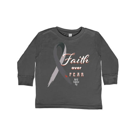 Inktastic Faith Over Fear World Diabetes Day with Ribbon Gift Toddler Boy or Toddler Girl Long Sleeve T-Shirt
Inktastic Faith Over Fear World Diabetes Day with Ribbon Gift Toddler Boy or Toddler Girl Long Sleeve T-Shirt