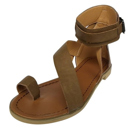 Thong Flat Sandals Women Girls Dressy Casual T Strap Gladiator Sandals Open Toe Ankle High Flat Dress Flip Flop Sandal Shoes for Summer Beach Travel Wedding
Thong Flat Sandals Women Girls Dressy Casual T Strap Gladiator Sandals Open Toe Ankle High Flat Dress Flip Flop Sandal Shoes for Summer Beach Travel Wedding