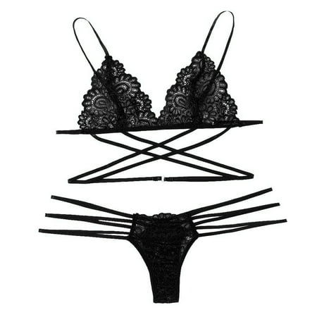 Women s Sexy Lace Lingerie Corset Bra and Thongs Set Teddy Bodydoll Sleepwear Underwear String Briefs Panties Suit
Women s Sexy Lace Lingerie Corset Bra and Thongs Set Teddy Bodydoll Sleepwear Underwear String Briefs Panties Suit
