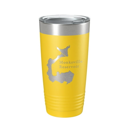 Monksville Reservoir Tumbler Lake Map Travel Mug Insulated Laser Engraved Coffee Cup New Jersey 20 oz Yellow
Monksville Reservoir Tumbler Lake Map Travel Mug Insulated Laser Engraved Coffee Cup New Jersey 20 oz Yellow