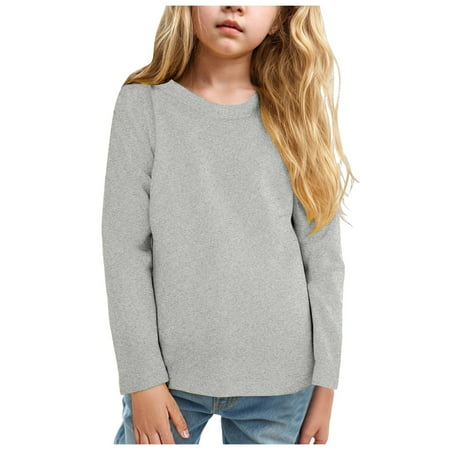 ZHAGHMIN Fall and Winter Girls Long Sleeved Bottoming Shirt Basic Boys and Girls Children S Crew Neck Long Sleeve T Shirt Boys Tops Size100 Fleece Hooded Jacket Baby Light Gray
ZHAGHMIN Fall and Winter Girls Long Sleeved Bottoming Shirt Basic Boys and Girls Children S Crew Neck Long Sleeve T Shirt Boys Tops Size100 Fleece Hooded Jacket Baby Light Gray