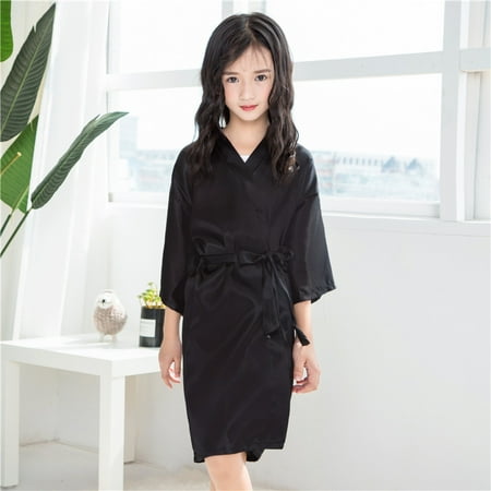 Summer plain children s pajamas thin imitation silk satin thin cardigan pajamas baby show cardigan
Summer plain children s pajamas thin imitation silk satin thin cardigan pajamas baby show cardigan