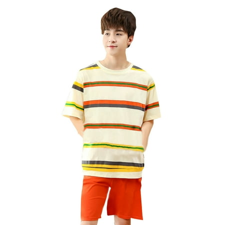 Toddler Boys Girls Fashion Outfits Set Short Sleeve Clothing Children Kids Pajamas Sleepwear Cartoon Tops Shorts Outfits For 11-12 Years
Toddler Boys Girls Fashion Outfits Set Short Sleeve Clothing Children Kids Pajamas Sleepwear Cartoon Tops Shorts Outfits For 11-12 Years