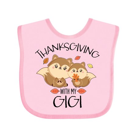 Inktastic Thanksgiving with My Gigi Cute Squirrel Family Gift Baby Boy or Baby Girl Bib
Inktastic Thanksgiving with My Gigi Cute Squirrel Family Gift Baby Boy or Baby Girl Bib