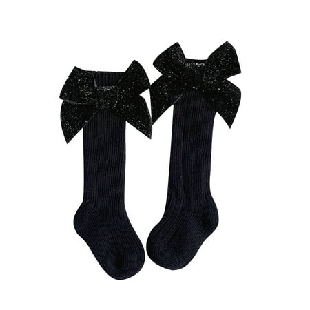 wybzd Baby Girl Knee High Socks Long Socks with Shiny Bow Christmas New Year Socks Gift
wybzd Baby Girl Knee High Socks Long Socks with Shiny Bow Christmas New Year Socks Gift