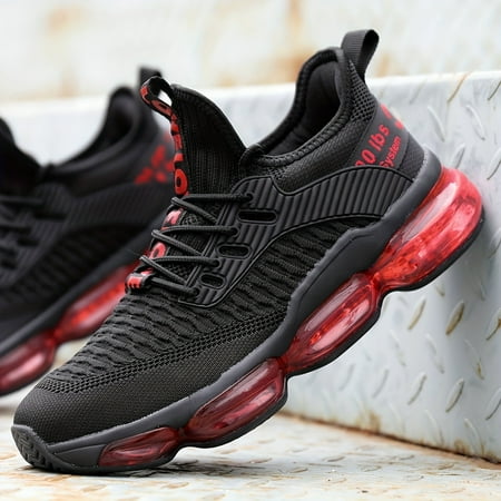 Men s Woven Knit Breathable Sneakers With Air Cushion Comfy Non Slip Lace Up Shoes For Men s Outdoor Activities
Men s Woven Knit Breathable Sneakers With Air Cushion Comfy Non Slip Lace Up Shoes For Men s Outdoor Activities