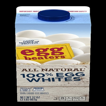 Egg Beaters Egg Whites Fat Free Egg Product, 32 oz - Walmart.com