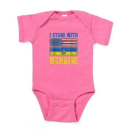 CafePress - Support I Stand With Ukraine American Uk Body Suit - Cute Infant Bodysuit Baby Romper - Size Newborn - 24 Months
CafePress - Support I Stand With Ukraine American Uk Body Suit - Cute Infant Bodysuit Baby Romper - Size Newborn - 24 Months