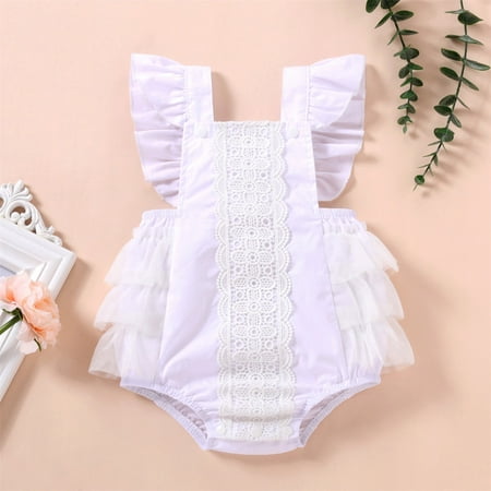 Hunpta Sleeveless Bodysuit Ruffled Romper Girls Baby Lace Infant Clothes Girls Romper&Jumpsuit
Hunpta Sleeveless Bodysuit Ruffled Romper Girls Baby Lace Infant Clothes Girls Romper&Jumpsuit