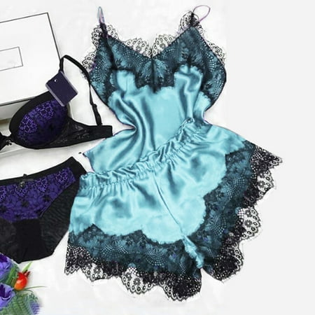 MRULIC lingerie for women Fashion Lace Sleepwear Lingerie Babydoll Underwear Nightdress Sky Blue + M
MRULIC lingerie for women Fashion Lace Sleepwear Lingerie Babydoll Underwear Nightdress Sky Blue + M