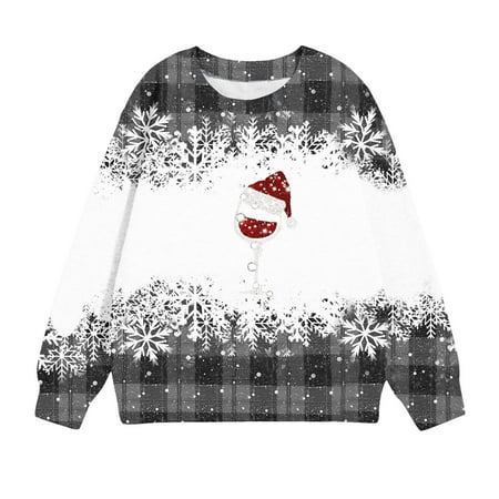 WoY2K Christmas Sweatshirts For Children Children s Shirt Long Sleeved Printed T-shirt Printed Round Neck Top Suitable For Boys And Girls Aged 1-12 T-shirts
WoY2K Christmas Sweatshirts For Children Children s Shirt Long Sleeved Printed T-shirt Printed Round Neck Top Suitable For Boys And Girls Aged 1-12 T-shirts