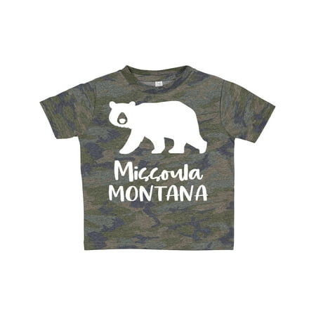 Inktastic Missoula Montana White Bear Silhouette Gift Toddler Boy or Toddler Girl T-Shirt
Inktastic Missoula Montana White Bear Silhouette Gift Toddler Boy or Toddler Girl T-Shirt