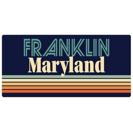 Franklin Maryland 5 x 2.5-Inch Fridge Magnet Retro Design