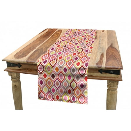 Modern Table Runner Seamless Doodle Style with Dots Tear Like Colorful Vivid Ornaments Image Dining Room Kitchen Rectangular Runner 3 Sizes by Ambesonne
Modern Table Runner Seamless Doodle Style with Dots Tear Like Colorful Vivid Ornaments Image Dining Room Kitchen Rectangular Runner 3 Sizes by Ambesonne