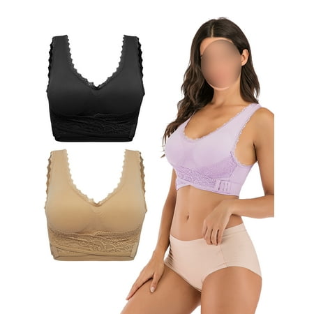 3 PCS Women Sports Bra Women Front Cross Side Buckle Lace Wireless Sports Bra Wire Free Sports Bra Breathable Underwear Sport Bras Workout Fitness Yoga Bra
3 PCS Women Sports Bra Women Front Cross Side Buckle Lace Wireless Sports Bra Wire Free Sports Bra Breathable Underwear Sport Bras Workout Fitness Yoga Bra