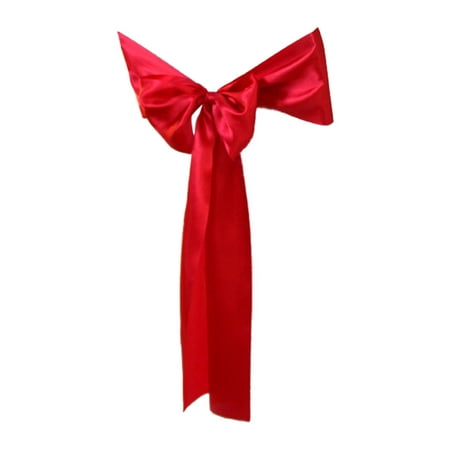 Kmxyo Elegant Chair Back Bow Tie Breathable Faux Silk and Stain Wedding Banquet Ribbon Chair Bands Party Supplies
Kmxyo Elegant Chair Back Bow Tie Breathable Faux Silk and Stain Wedding Banquet Ribbon Chair Bands Party Supplies