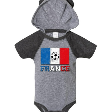 Inktastic French Soccer Gift Baby Boy or Baby Girl Bodysuit