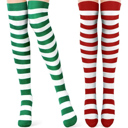 2 Pairs Women Long Striped Socks Knee High Stocking for Halloween Cosplay Party Costumes Independence Day
2 Pairs Women Long Striped Socks Knee High Stocking for Halloween Cosplay Party Costumes Independence Day