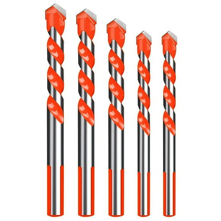 Tile Drill Wall Drill Masonry Drill Glass Drill Ceramic Drill Set Multifunctional Drill (6/6/8/10/12mm)
Tile Drill Wall Drill Masonry Drill Glass Drill Ceramic Drill Set Multifunctional Drill (6/6/8/10/12mm)