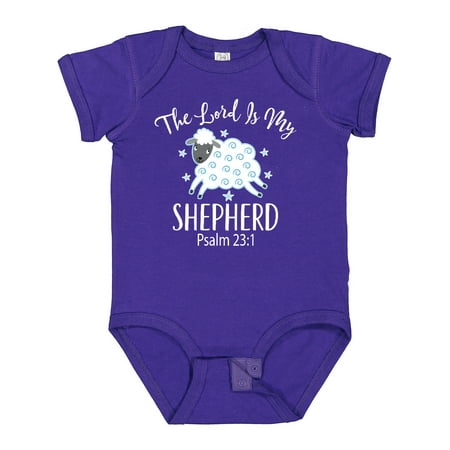 Inktastic The Lord is My Shepherd Psalm 23 Gift Baby Boy or Baby Girl Bodysuit