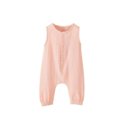 Binmer Summer Newborn Boys Girls Rompers Onepiece Cotton Linen Sleeveless Jumpsuits
Binmer Summer Newborn Boys Girls Rompers Onepiece Cotton Linen Sleeveless Jumpsuits