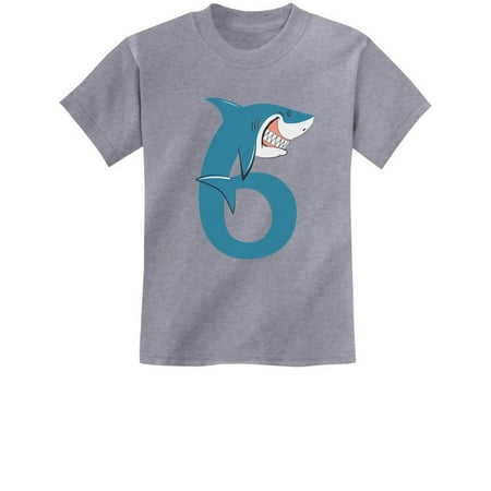 Tstars Boys Unisex 6th Birthday Gift Shark Shirt Birthday Gift for 6 Year Old Birthday Gift for Boys Gift for Six Years Old Birthday Party B Day Youth Kids T-Shirt 
Tstars Boys Unisex 6th Birthday Gift Shark Shirt Birthday Gift for 6 Year Old Birthday Gift for Boys Gift for Six Years Old Birthday Party B Day Youth Kids T-Shirt