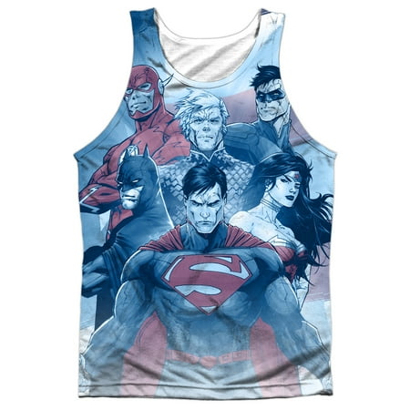 Jla - United - Tank Top - X-Large