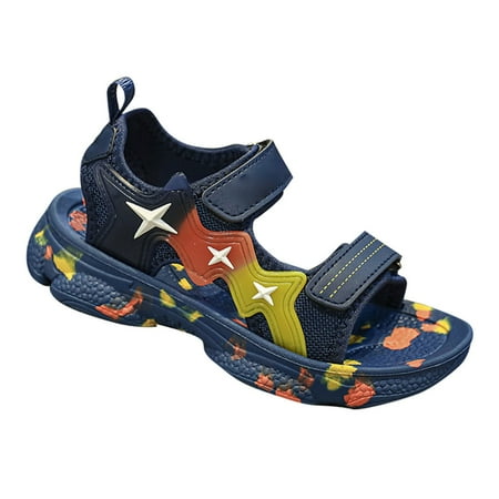 GEZHEN Boys and Girls Summer Outdoor Beach Sports Sandals Soft and Bouncy Sole Non Slip Lightweight Beach Sandals for Small and Medium Sized Children Closed Toe
GEZHEN Boys and Girls Summer Outdoor Beach Sports Sandals Soft and Bouncy Sole Non Slip Lightweight Beach Sandals for Small and Medium Sized Children Closed Toe