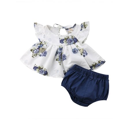 xkwyshop Newborn Baby Girl Clothes Flying Sleeves Ruffle Floral Tops+Harem Short Pants Outfits 2PCS Summer Set White 2-3 Years
xkwyshop Newborn Baby Girl Clothes Flying Sleeves Ruffle Floral Tops+Harem Short Pants Outfits 2PCS Summer Set White 2-3 Years
