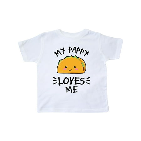 Inktastic My Pappy Loves Me with Taco Illustration Gift Toddler Boy or Toddler Girl T-Shirt
Inktastic My Pappy Loves Me with Taco Illustration Gift Toddler Boy or Toddler Girl T-Shirt
