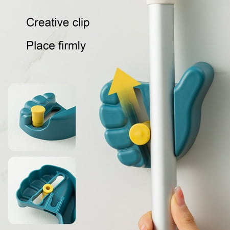 YFMALL Mop Holder Cartoon Removable ABS Wall-mounted Broom Mop Hanging Rack Household Supplies
YFMALL Mop Holder Cartoon Removable ABS Wall-mounted Broom Mop Hanging Rack Household Supplies
