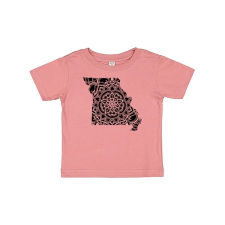 Inktastic Missouri Silhouette Mandala Gift Baby Boy or Baby Girl T-Shirt