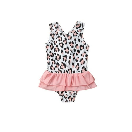 Toddler Kids Baby Girls Summer Swimwear Leopard Ruffle Sleeveless Swimsuit Bikini
Toddler Kids Baby Girls Summer Swimwear Leopard Ruffle Sleeveless Swimsuit Bikini