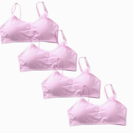 Cotton Girls Training Bra - Crop Cami Training Bras for Girls with Adjustable Straps. Cotton Bra Pack 4-Pack
Cotton Girls Training Bra - Crop Cami Training Bras for Girls with Adjustable Straps. Cotton Bra Pack 4-Pack