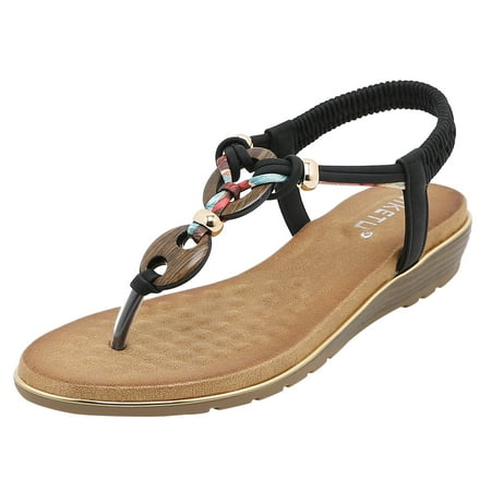 PMUYBHF Sandals for Women Size 12 Women Sandals Fashion Summer Flip Flop Bohemian Style Beach Sandals Comfortable Non Slip Shoes
PMUYBHF Sandals for Women Size 12 Women Sandals Fashion Summer Flip Flop Bohemian Style Beach Sandals Comfortable Non Slip Shoes