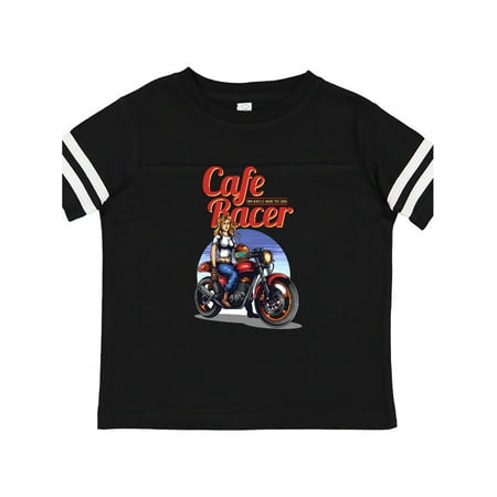 Inktastic Cafe Woman Racer Gift Toddler Toddler Girl T-Shirt
