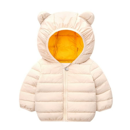 Hunpta Toddler Kids Baby Boys Girls Winter Warm Jacket Solid Coats Outerwear Bear Ears Hooded Padded Outwear
Hunpta Toddler Kids Baby Boys Girls Winter Warm Jacket Solid Coats Outerwear Bear Ears Hooded Padded Outwear