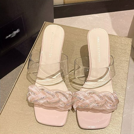 Jsaierl Womens Heeled Sandals Casual Summer Square Toe Sandals Comfortable Crystal Arch Support Sandals Boho Breathable Sandal Size 6.5
Jsaierl Womens Heeled Sandals Casual Summer Square Toe Sandals Comfortable Crystal Arch Support Sandals Boho Breathable Sandal Size 6.5