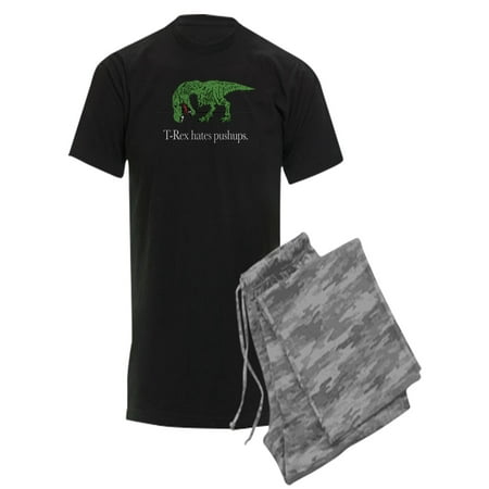 CafePress - T Rex Hates Pushups - Men s Dark Pajamas