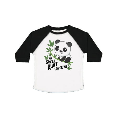 Inktastic My Great Aunt Loves Me- cute panda Gift Toddler Boy or Toddler Girl T-Shirt
Inktastic My Great Aunt Loves Me- cute panda Gift Toddler Boy or Toddler Girl T-Shirt