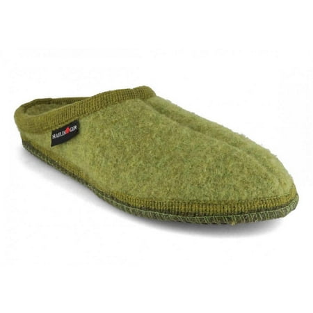 HAFLINGER AS Classic Slippers | Alaska apine green