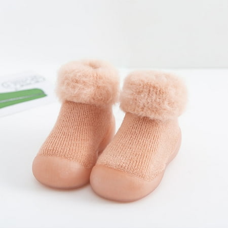 Baby Boys And Girls Cute Knit Socks Shoes Fleece Thermal Thick Soft Sole Toddler Shoes For Walking
Baby Boys And Girls Cute Knit Socks Shoes Fleece Thermal Thick Soft Sole Toddler Shoes For Walking