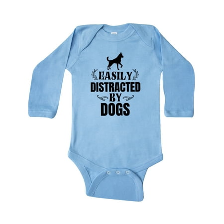Inktastic Easily Distracted by Dogs Gift Baby Boy or Baby Girl Long Sleeve Bodysuit
Inktastic Easily Distracted by Dogs Gift Baby Boy or Baby Girl Long Sleeve Bodysuit