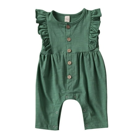 Cute Newborn Infant Baby Girl Clothes Ruffle Long Sleeve Solid Romper Jumpsuit Outfit Size 0-18M
Cute Newborn Infant Baby Girl Clothes Ruffle Long Sleeve Solid Romper Jumpsuit Outfit Size 0-18M