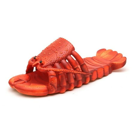 CoCopeanut Cute Lobster Lobster Flip floops Funny Sandals Slippers Designer Brand Beach Non-slip Women Slides Bathroom Couple Summer New
CoCopeanut Cute Lobster Lobster Flip floops Funny Sandals Slippers Designer Brand Beach Non-slip Women Slides Bathroom Couple Summer New