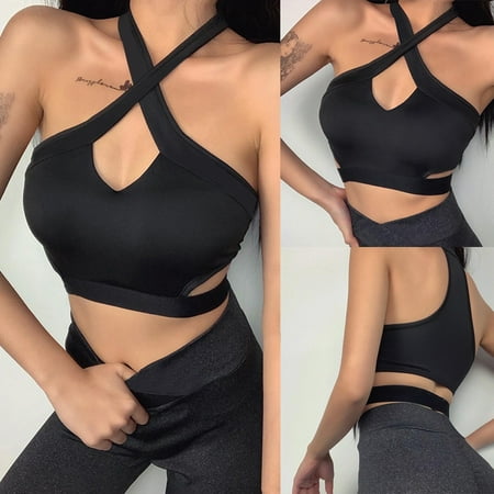 Sunhillsgrace Fitness wear Women Yoga Running Bra Halter Sports Bra Hollow Out Fitness Sports Underwear
Sunhillsgrace Fitness wear Women Yoga Running Bra Halter Sports Bra Hollow Out Fitness Sports Underwear