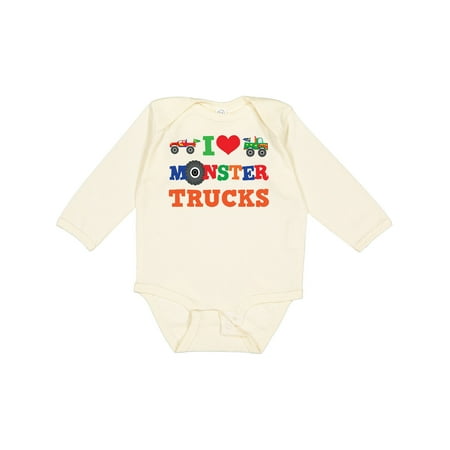 Inktastic I Love Monster Trucks Gift Baby Boy or Baby Girl Long Sleeve Bodysuit
Inktastic I Love Monster Trucks Gift Baby Boy or Baby Girl Long Sleeve Bodysuit